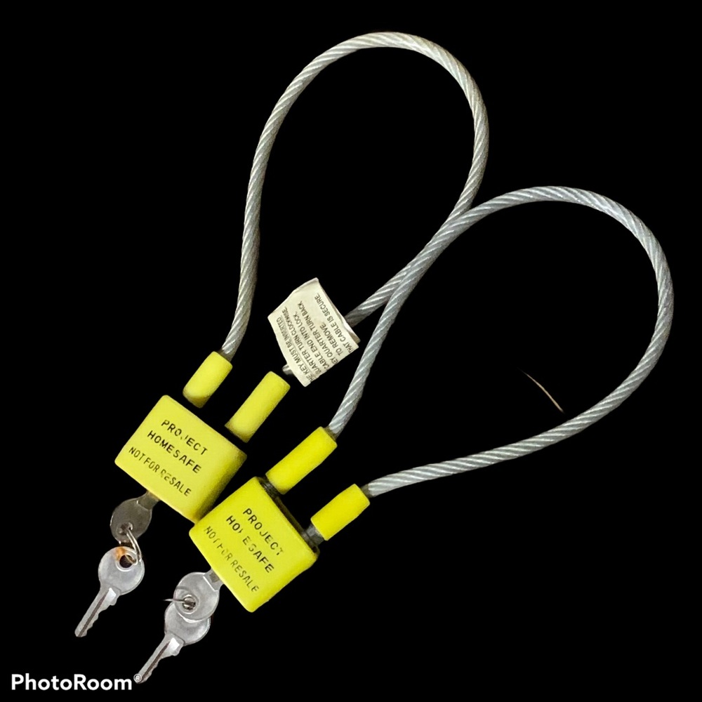 Cable Gun Locks & Keys Set - Picture 2 of 10